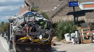 Siesta Key, Florida - Hurricane Helene Destruction Aftermath + Beaches Open? (Kinda)