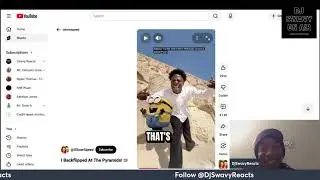 Ishowspeed Backflipped At The Pyramids! 🇪🇬 DjSwavyreaction