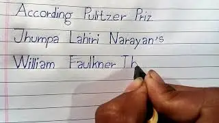 Best English handwriting practice for beginners | improve writing skills fast