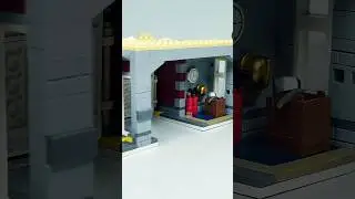 🎅 How to Build Fire Station? 【FAKE】LEGO CITY Street Buildings LEPIN Set Review 乐高 ЛЕГО 레고 レゴ लेगो