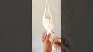 Handmade Macrame Flower Holder | DIY Wall Hanging | Small Macrame Design August 26, 2025