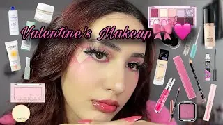 Valentine’s Day Makeup Look💝💐🎀