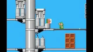 Weird Pirated Games: Super Mario 17 (Chip n Dale hack) NES