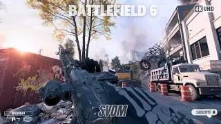 Battlefield 6: CQBing with the SVDM | DMR's ELIMs hit different | BF6 | No Commentary | 4K