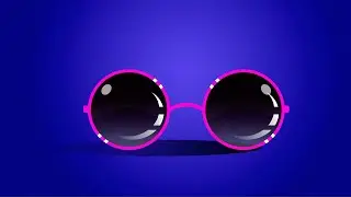 Affinity Designer for Beginners (Art 2) Creating Retro Glasses