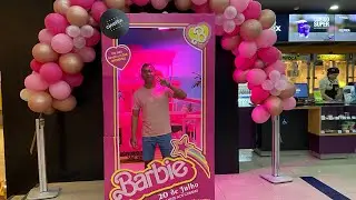 Fui assistir o filme da Barbie na estreia | Vlog #01