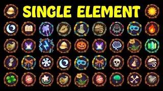 All single-element Monsters (My Singing Monsters)