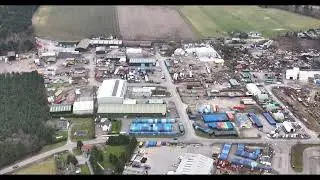 Muir Of Ord Small Scottish Town Fly Over Drone View | Geddes Drone's Highlands
