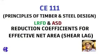 REDUCTION COEFFICIENTS FOR EFFECTIVE NET AREA | SHEAR LAG