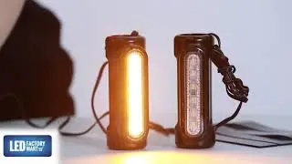 Led Factory Mart LED Highway Bar Light Crash Bar Lights for Harley Davidson