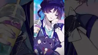 [Live2D Animation] Wanderer #genshinimpact  #cat #wanderer #scaramouche #live2d #livewallpaper