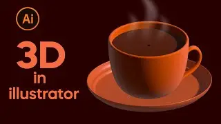 Adobe illustrator 3D Tutorial | Ayaz Designing