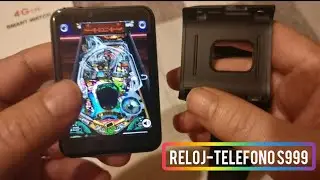 RELOJ TELEFONO S999-4G LTE-WiFi-4GB-64GB-Android 9-IP65-Asistente de Google-Control volumen-Español.