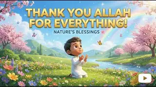 I Open My Eyes Bismillah Poem | Popular Kids Poem | Kids Channel | English Nursery Rhymes | AI Poem
