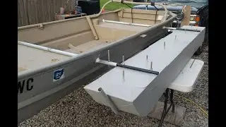 how to build pontoons for a Jon boat e5