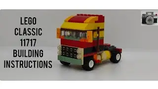 How to build a Lego truck . Lego classic 11717(10717) building instructions