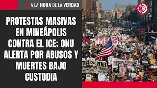 Protestas masivas en Mine&aacute;polis contra el ICE; ONU alerta por abusos y muertes bajo custodia