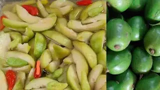 Manisan Buah Kedondong / Candied Ambarella (June Plum) 