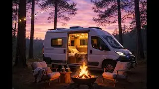 Dreaming of Freedom 🚐✨ A Cozy Van Life Journey Across Croatia | Tiny House on Wheels Ambience
