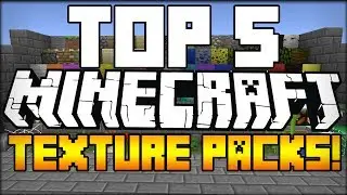 TOP 5 Minecraft Texture Packs (Resource Packs) (Minecraft 1.8) (Minecraft 1.7.10) - 2014