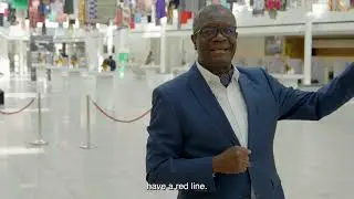 Thinking of you, art installation by Alketa Xhafa Mripa in collaboration with the Mukwege Foundation