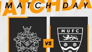 Maidstone draw to hornchurch away in a very boring and lackluster game ( hornchurch vs Maidstone 🖤💛)