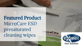 Featured product - MicroCare ESD Presaturated Cleaning Wipes