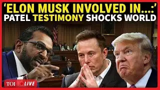 LIVE | Elon Musk Involved In Epstein Killing? Kash Patel Drops BIG BOMBSHELL; Musk Names In Files..