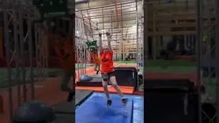 #ninjawarrior trapeze ‼️ #shorts