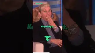 Anne Hathaway pranks Ellen and the audience 😂#shorts