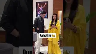 Raghav Chadha met with Punjab Kings team 🔥 #IPL #PunjabKings #preityzinta #raghavchadha #aap