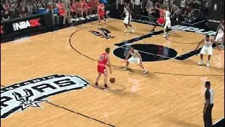 '96 Bulls vs '05 Spurs 2Q