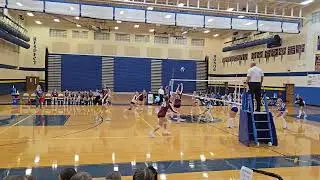 Cate Green #23 Setter - Gettysburg Warriors vs Waynesboro Maidens August 2025