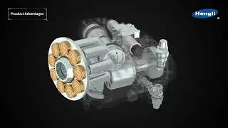 Here is our HENGLI Hydraulic's product: Axial Piston Pump, HP4VG Series!