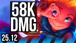 ZOE vs SYLAS (MID) | 58k DMG, 13/5/13, Dominating | KR Master | 25.12