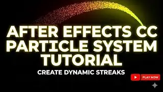 How to Create Particle Along Path Animation in After Effects | Easy Motion Graphics Tutorial