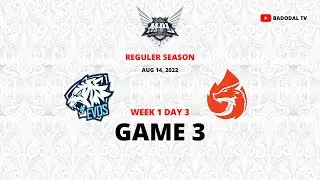 Aura vs EVOS Legends Game 3 MPL ID S10 | EVOS vs AURA BADODAL TV
