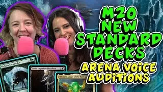 MTG Core Set 2020 New Standard Decks! + Arena Planeswalker Voice Auditions | MTG Podcast