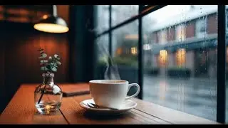 Coffee Shop Rainy Days - Coffee Shop indoors during a rainy day