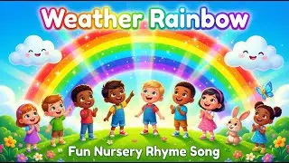 Weather Rainbow Song | Fun Nursery Rhyme for Kids | Learn About Sun, Rain & Rainbow