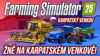 ŽNĚ NA KARPATSK&Eacute;M VENKOVĚ: TATRA T 138 & ZTS 16145! | Farming Simulator 25 Karpatsk&yacute; venkov #01