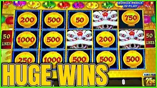 OMG We WON HUGE on Lightning Link Happy Lantern Slot