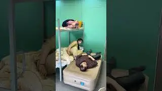 Automatic  inflatable bed, automatically inflates and deflates, the smart voice model frees