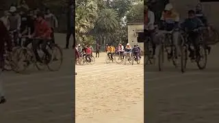 ladka log ka cycle race slow motion me obra me #shorts