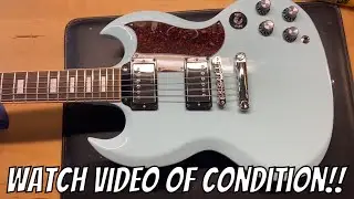 2019 Gibson CME Exclusive SG Standard Frost Blue
