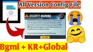 Ban Account No Problem Bgmi Security Warning Fix|How To Fix Security Warning|KR+Bgmi+Gl+|Star Teck