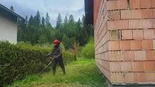 Cutting Grass Husqvarna 545XR - Kosenie Tr&aacute;vy na Orave. Grasscare
