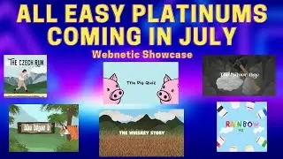 All Upcoming Webnetic Games for the month of July!