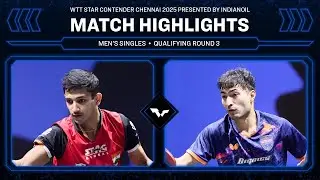 Akash Pal vs Payas Jain | Match Highlights | #WTTChennai 2025