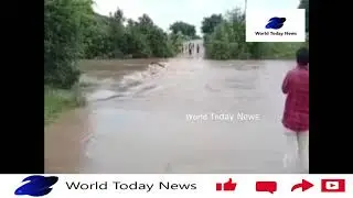 Gulab storm,Rangareddy district Shadnagar constituency Farooq Nagar Ayyavaripalli village flooded